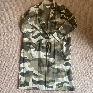 Maeve Kieran Camo Sweater Coat NWOT